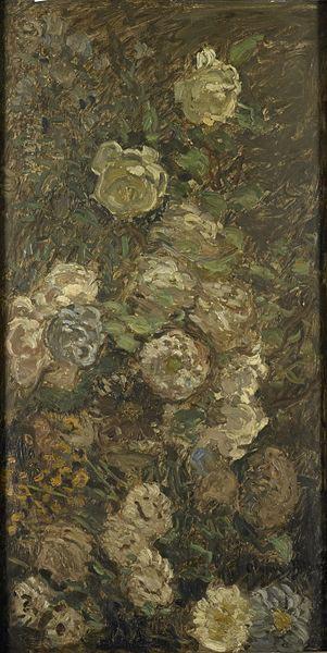 Claude Monet Flowers Norge oil painting art